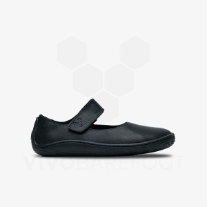 Vivobarefoot Addis Wyn Juniors Ayakkabı Çocuk Obsidian | TR058GY