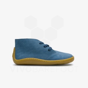 Vivobarefoot Gobi Addis Ayakkabı Çocuk Indigo | TR014YF