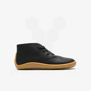 Vivobarefoot Gobi Addis Ayakkabı Çocuk Obsidian | TR012AS