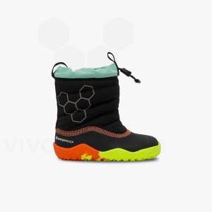 Vivobarefoot Lumi FG Yürümeye Başlayan Ayakkabı Çocuk Obsidian | TR035DO