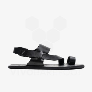 Vivobarefoot Opanka Sandal Lifestyle Ayakkabı Kadın Siyah | TR134IR