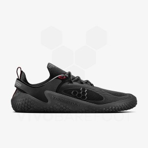 Vivobarefoot PREORDER 'MOTUS STRENGTH JJF' Yol Koşu Ayakkabısı Kadın Obsidian Koyu Gri | TR210KW