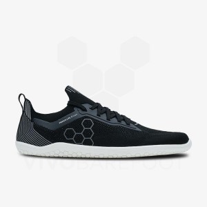 Vivobarefoot Primus Lite Knit Yol Koşu Ayakkabısı Erkek Obsidian | TR390MM