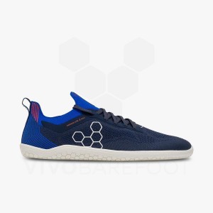 Vivobarefoot Primus Lite Knit Yol Koşu Ayakkabısı Erkek Lacivert | TR389NN