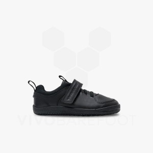 Vivobarefoot Primus Ludo School Preschool Ayakkabı Çocuk Obsidian | TR064AS