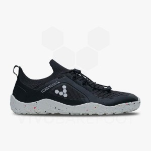 Vivobarefoot Primus Yürüyüş Knit FG Antrenman Ayakkabısı Erkek Obsidian Beyaz | TR334QC