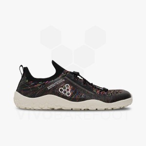 Vivobarefoot Primus Yürüyüş Knit FG Antrenman Ayakkabısı Erkek Siyah | TR331TL