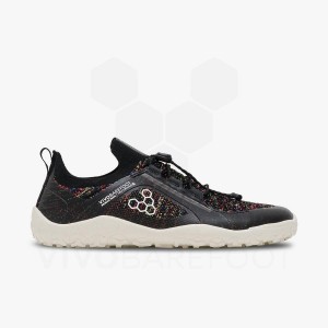 Vivobarefoot Primus Yürüyüş Knit FG Antrenman Ayakkabısı Kadın Siyah | TR158KW