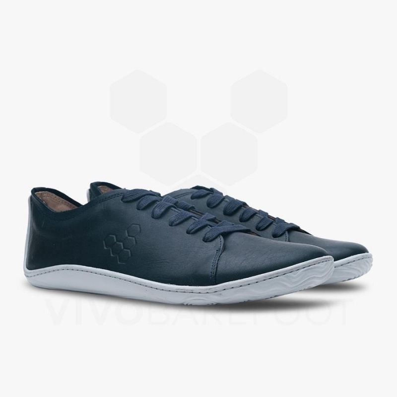 Vivobarefoot Addis Lifestyle Ayakkabı Erkek Lacivert | TR314KW