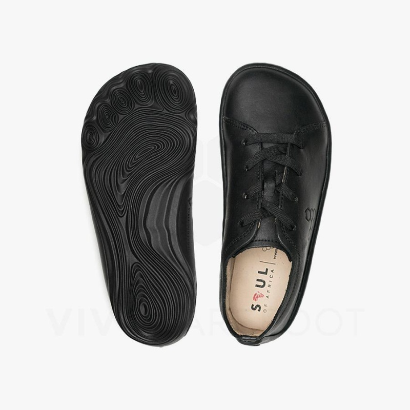 Vivobarefoot Addis School Ayakkabı Çocuk Obsidian | TR061DO