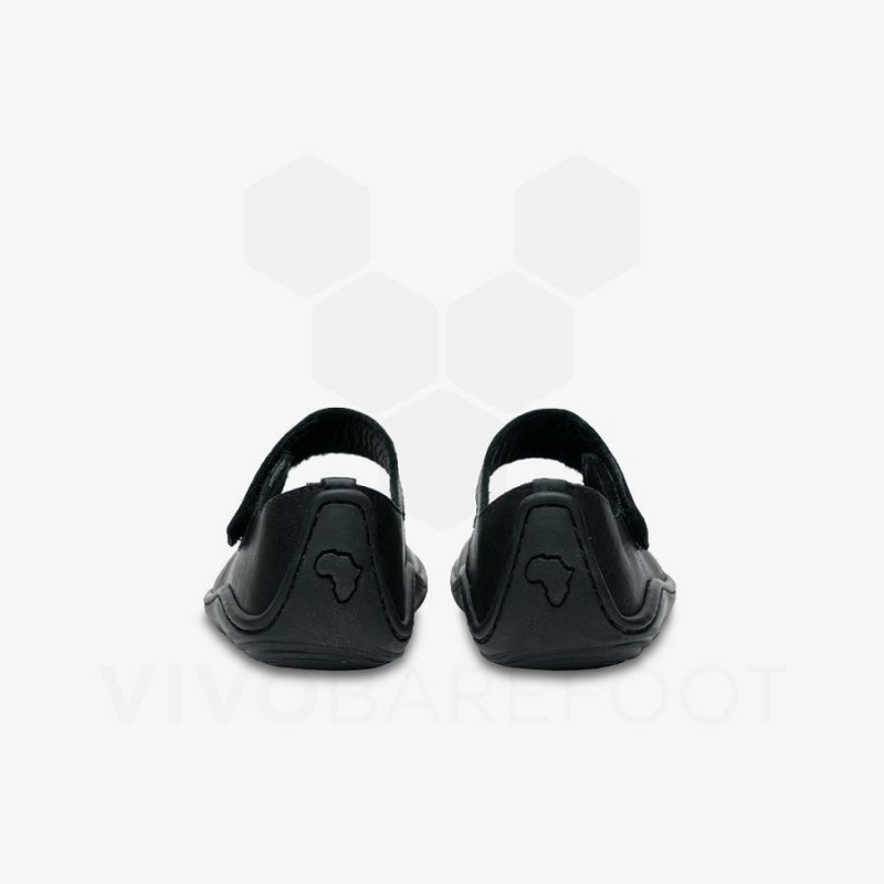 Vivobarefoot Addis Wyn Juniors Ayakkabı Çocuk Obsidian | TR058GY