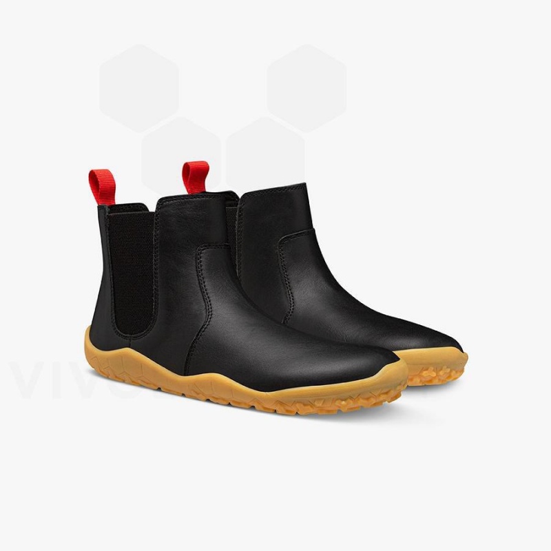 Vivobarefoot Fulham II Juniors Ayakkabı Çocuk Obsidian | TR019TL