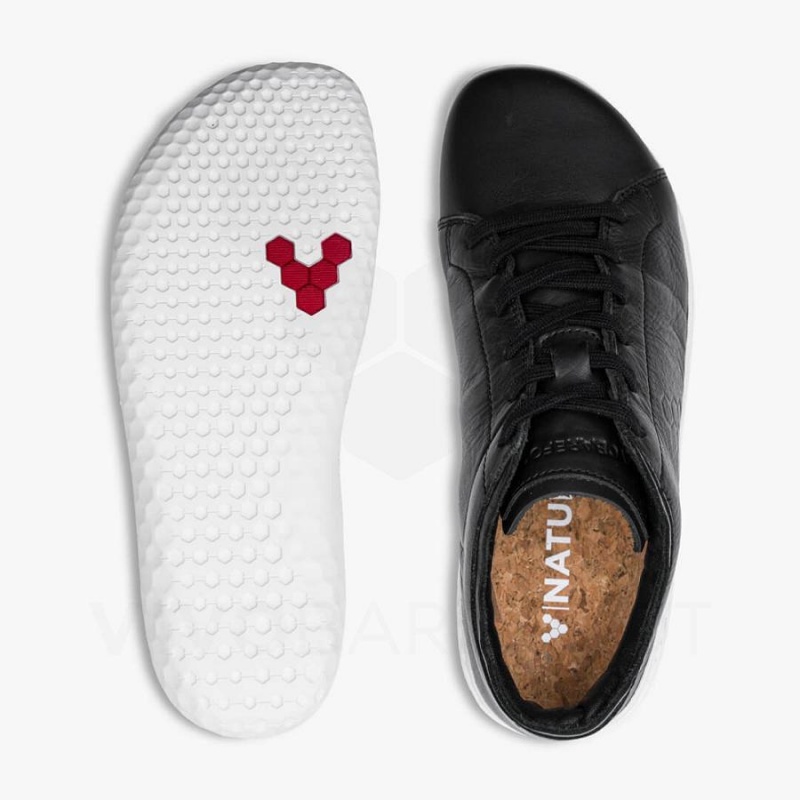 Vivobarefoot Geo Court III Lifestyle Ayakkabı Erkek Obsidian | TR317HT