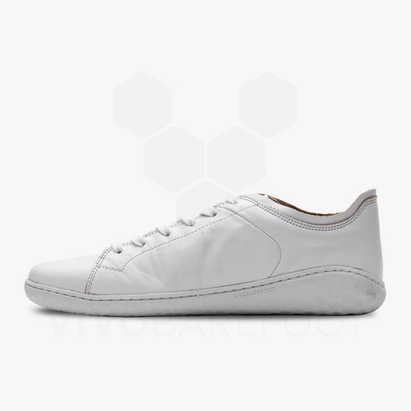 Vivobarefoot Geo Court III Lifestyle Ayakkabı Erkek Beyaz | TR316IR