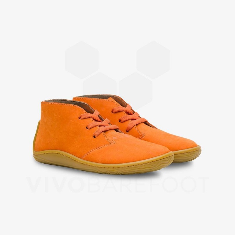 Vivobarefoot Gobi Addis Ayakkabı Çocuk Turuncu | TR013ZD