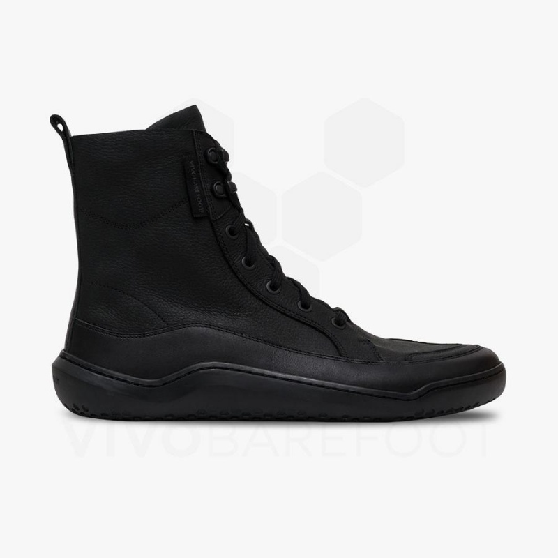 Vivobarefoot Gobi Boot Lifestyle Ayakkabı Erkek Obsidian | TR321DO