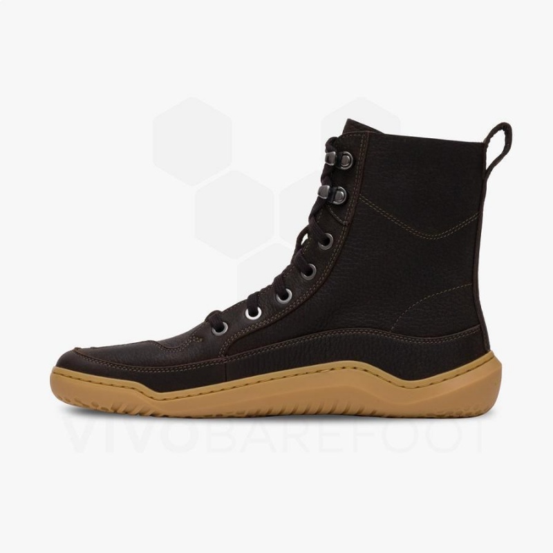 Vivobarefoot Gobi Boot Lifestyle Ayakkabı Erkek Siyah | TR320EI