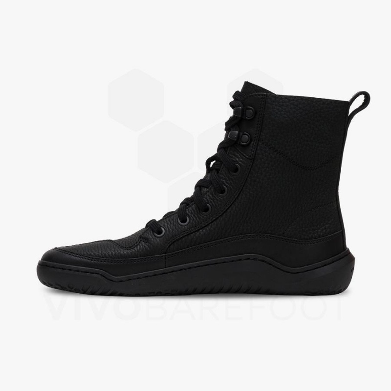 Vivobarefoot Gobi Boot Lifestyle Ayakkabı Kadın Obsidian | TR156MM