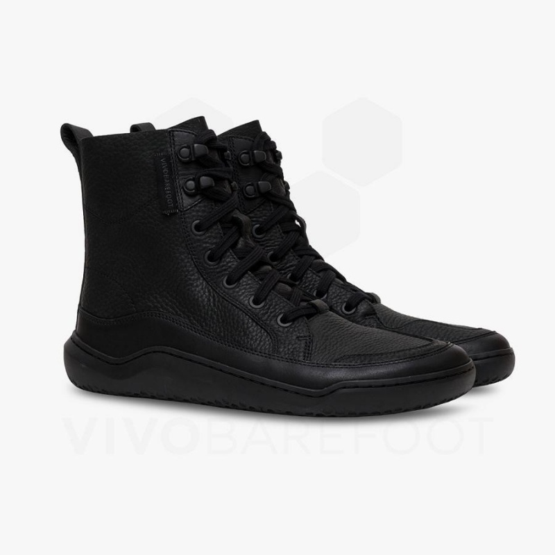 Vivobarefoot Gobi Boot Lifestyle Ayakkabı Kadın Obsidian | TR156MM