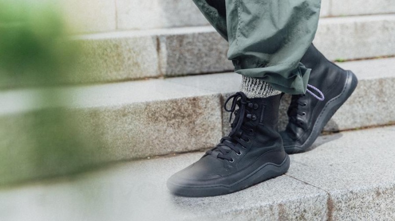 Vivobarefoot Gobi Boot Lifestyle Ayakkabı Kadın Obsidian | TR156MM