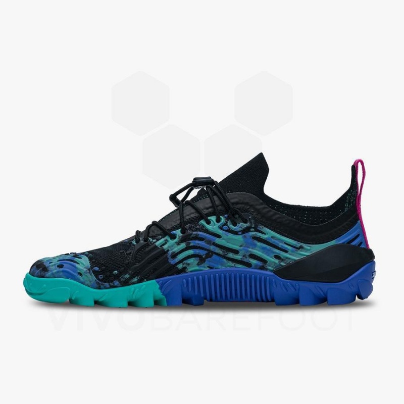 Vivobarefoot Hydra Esc Patika Koşu Ayakkabısı Erkek Mavi Siyah | TR359RX