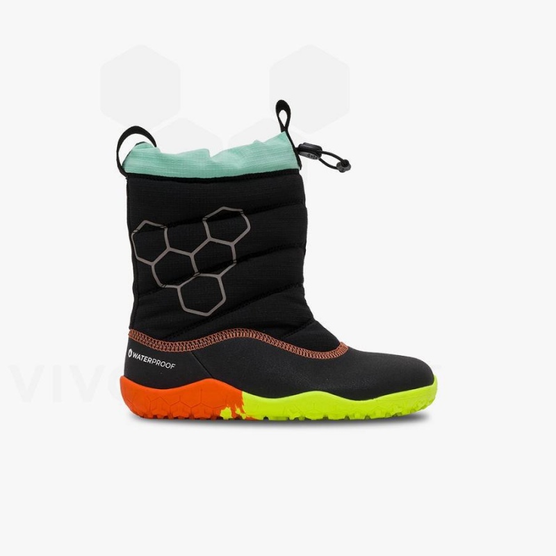 Vivobarefoot Lumi FG Preschool Ayakkabı Çocuk Obsidian | TR038AS