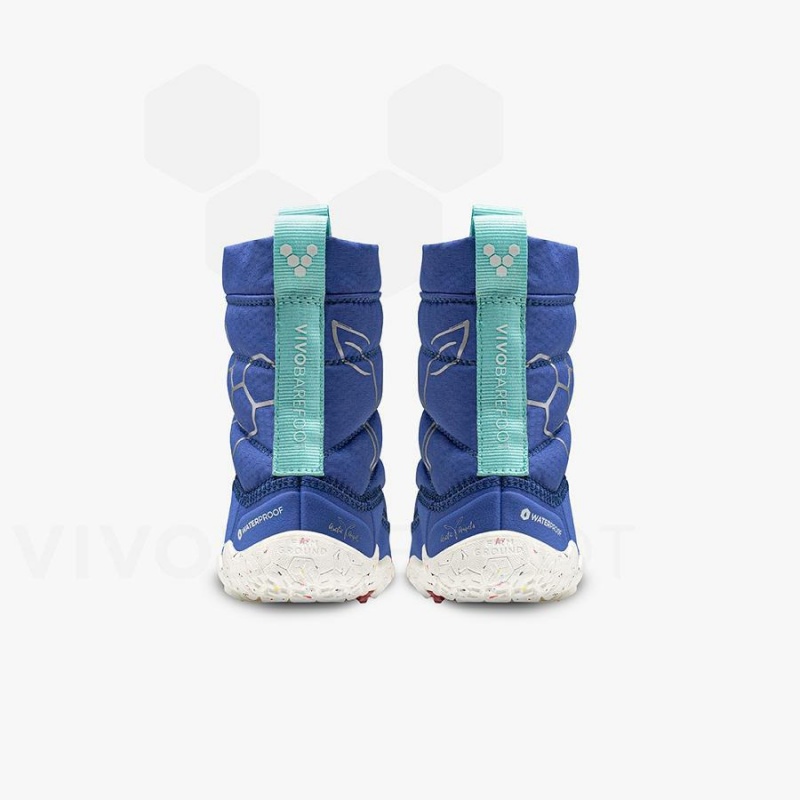 Vivobarefoot Lumi X Arctic Angels Yürümeye Başlayan Ayakkabı Çocuk Mavi | TR018UK