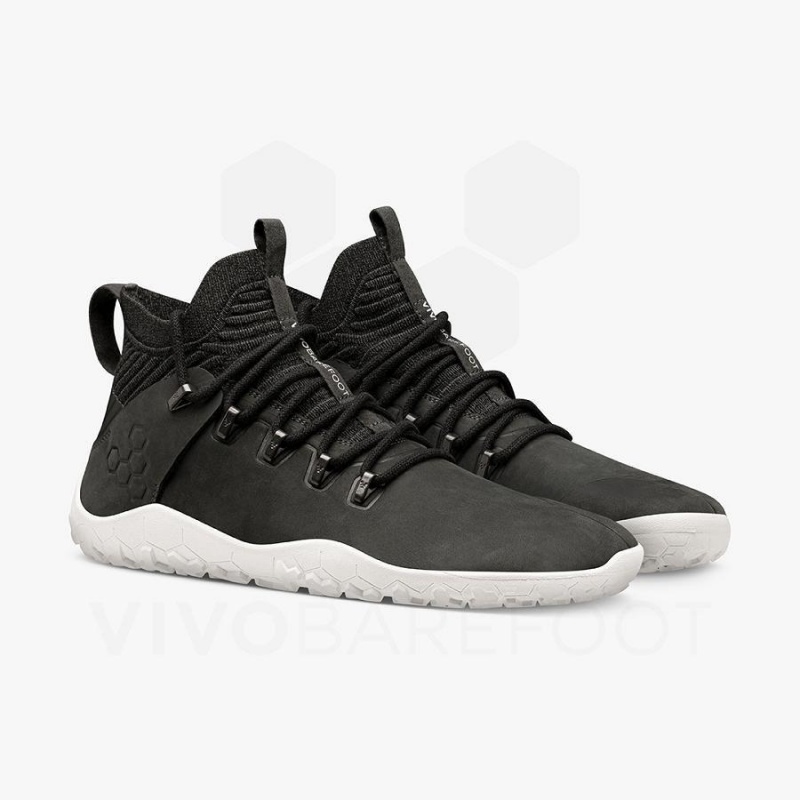 Vivobarefoot Magna FG Yürüyüş Ayakkabısı Erkek Obsidian Beyaz | TR420IR