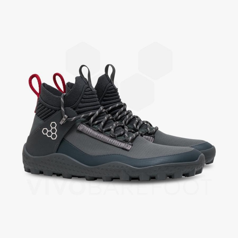 Vivobarefoot Magna Lite WR SG Patika Koşu Ayakkabısı Kadın Gri | TR208MM