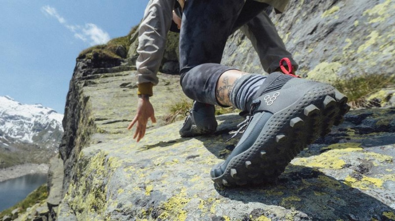 Vivobarefoot Magna Lite WR SG Patika Koşu Ayakkabısı Kadın Gri | TR208MM