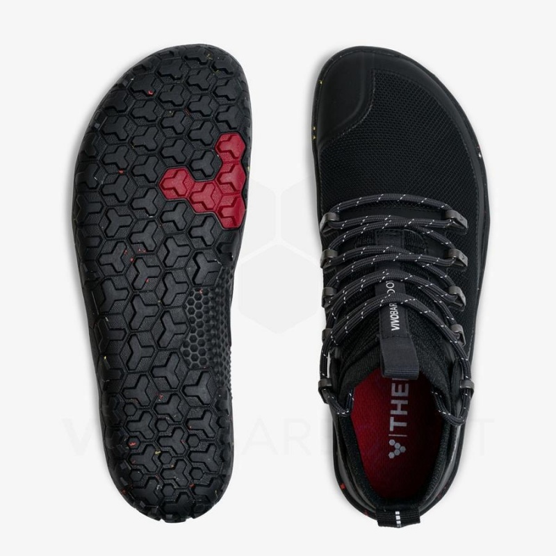 Vivobarefoot Magna Yürüyüş II FG Patika Koşu Ayakkabısı Erkek Obsidian | TR358SZ