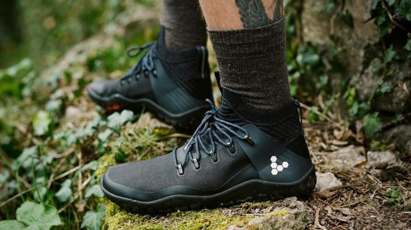 Vivobarefoot Magna Yürüyüş II FG Patika Koşu Ayakkabısı Erkek Obsidian | TR358SZ