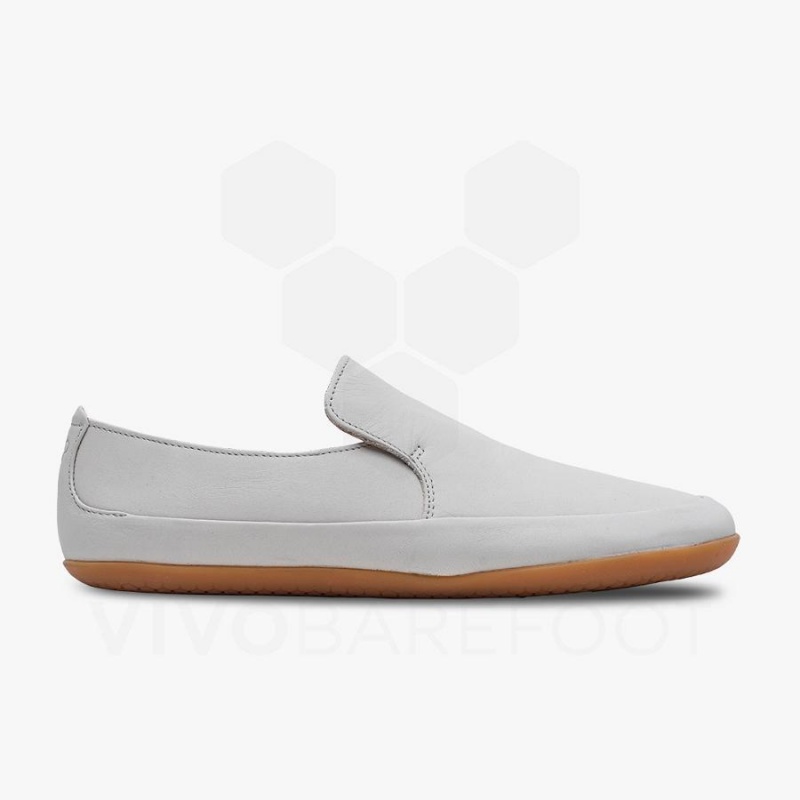 Vivobarefoot Opanka II Lifestyle Ayakkabı Kadın Beyaz | TR151RX