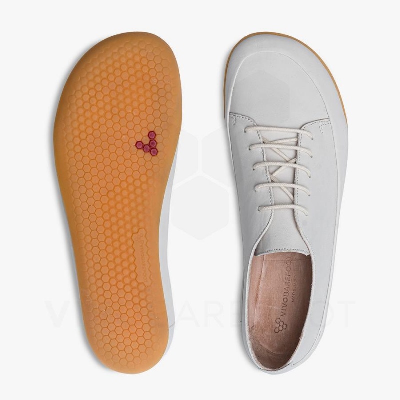 Vivobarefoot Opanka Sneaker II Lifestyle Ayakkabı Kadın Beyaz | TR125RX