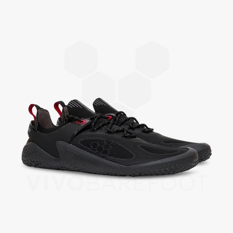 Vivobarefoot PREORDER 'MOTUS STRENGTH JJF' Antrenman Ayakkabısı Kadın Obsidian Koyu Gri | TR177RX