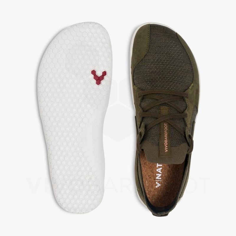 Vivobarefoot Primus Asana II Lifestyle Ayakkabı Erkek Zeytin Yeşili | TR304UK