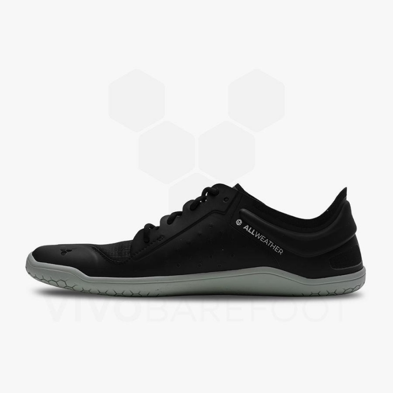 Vivobarefoot Primus Lite All Weather Antrenman Ayakkabısı Erkek Obsidian | TR330UK