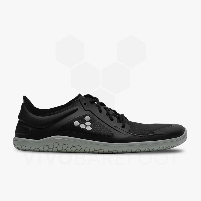 Vivobarefoot Primus Lite All Weather Yol Koşu Ayakkabısı Erkek Obsidian | TR378YF