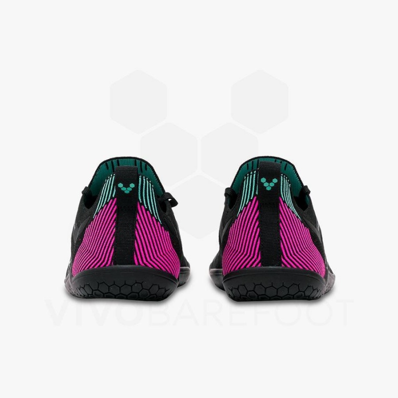 Vivobarefoot Primus Lite Knit Antrenman Ayakkabısı Erkek Obsidian Pembe | TR338MM