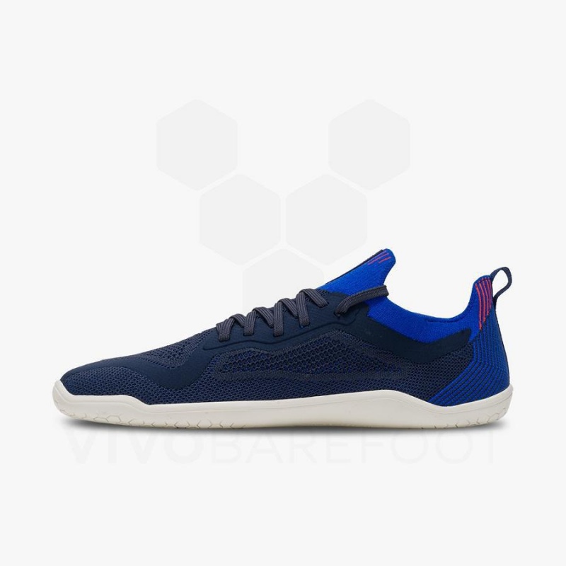 Vivobarefoot Primus Lite Knit Yol Koşu Ayakkabısı Erkek Lacivert | TR389NN