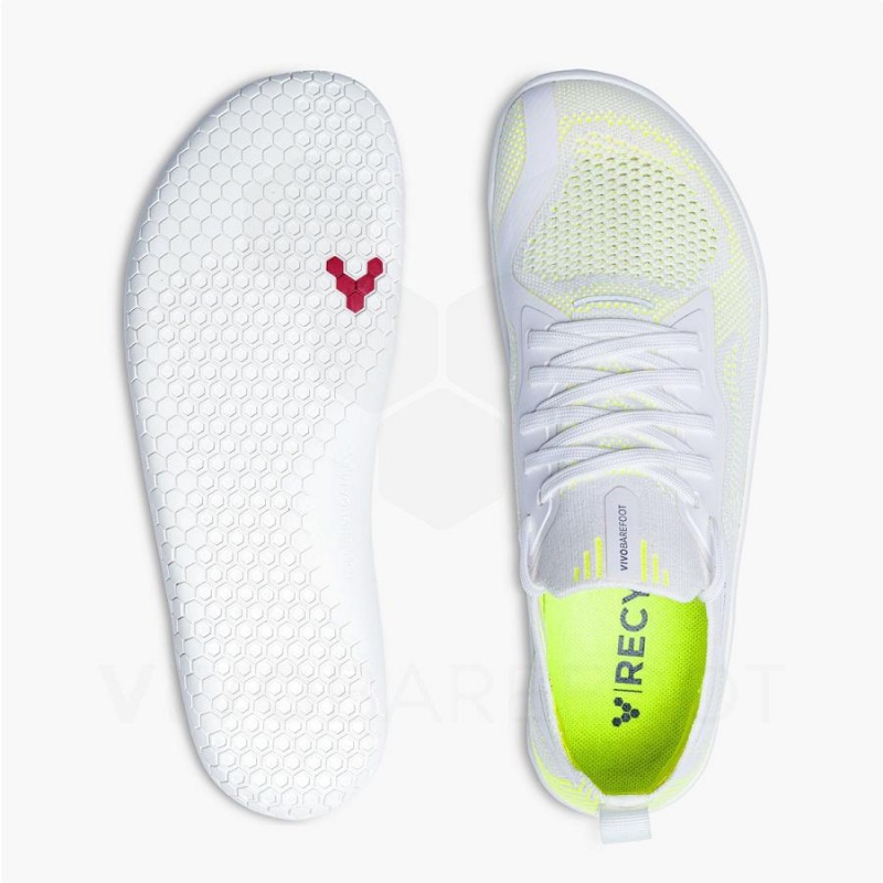 Vivobarefoot Primus Lite Knit Yol Koşu Ayakkabısı Erkek Sarı | TR387PV