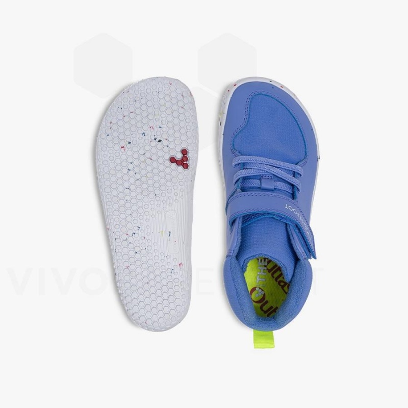 Vivobarefoot Primus Ludo Hi Ayakkabı Çocuk Mavi | TR029JE