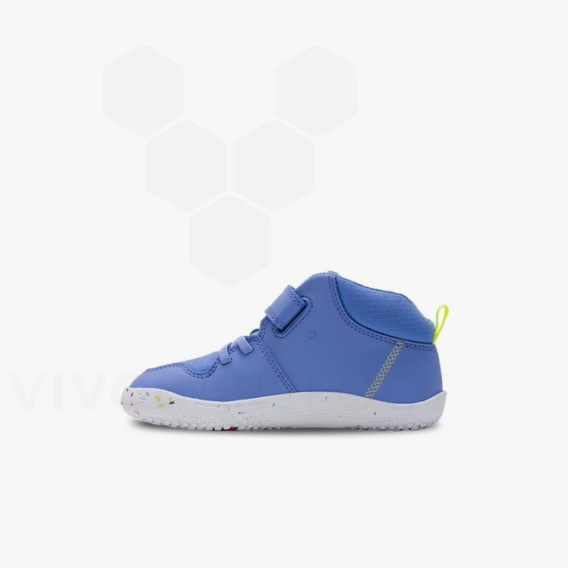 Vivobarefoot Primus Ludo Hi Preschool Ayakkabı Çocuk Mavi | TR031HT