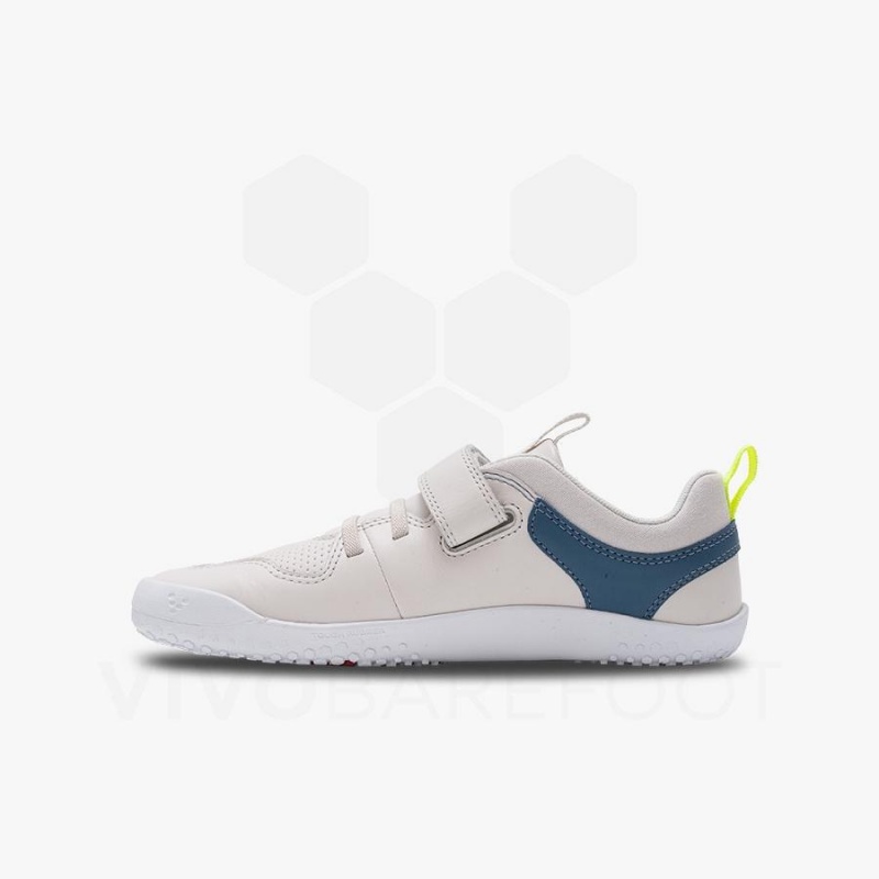 Vivobarefoot Primus Ludo Juniors Ayakkabı Çocuk Beyaz | TR080KW