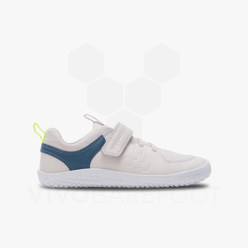 Vivobarefoot Primus Ludo Juniors Ayakkabı Çocuk Beyaz | TR080KW