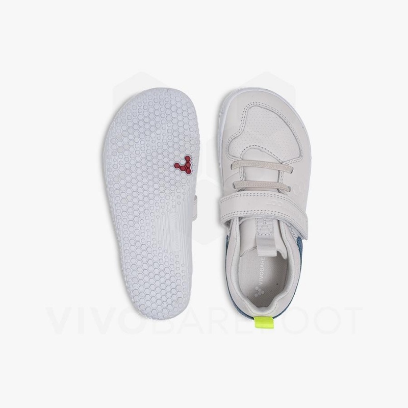 Vivobarefoot Primus Ludo Preschool Ayakkabı Çocuk Beyaz | TR082IR