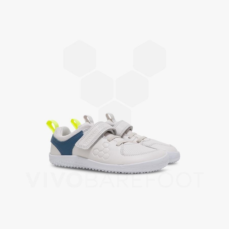 Vivobarefoot Primus Ludo Preschool Ayakkabı Çocuk Beyaz | TR082IR