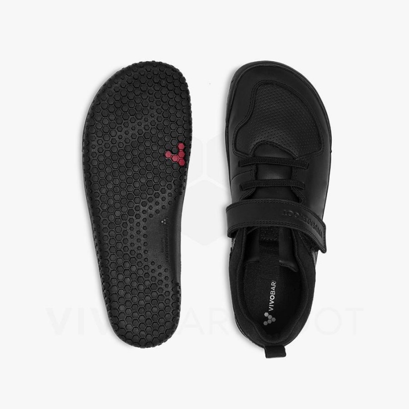 Vivobarefoot Primus Ludo School Juniors Ayakkabı Çocuk Obsidian | TR062CP