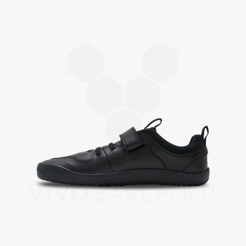 Vivobarefoot Primus Ludo School Juniors Ayakkabı Çocuk Obsidian | TR062CP