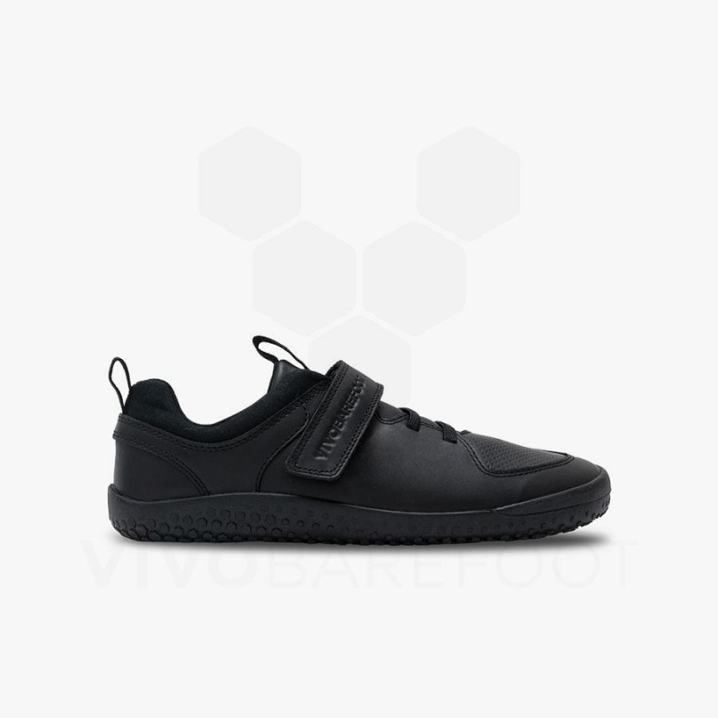 Vivobarefoot Primus Ludo School Juniors Ayakkabı Çocuk Obsidian | TR062CP